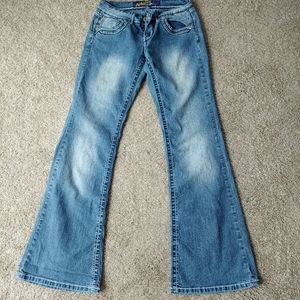 Angel boot cut jeans